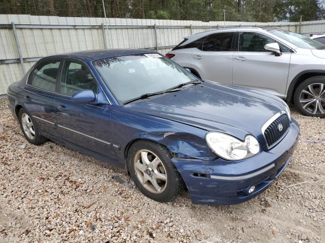 KMHWF35HX5A183011 - 2005 HYUNDAI SONATA GLS BLUE photo 4