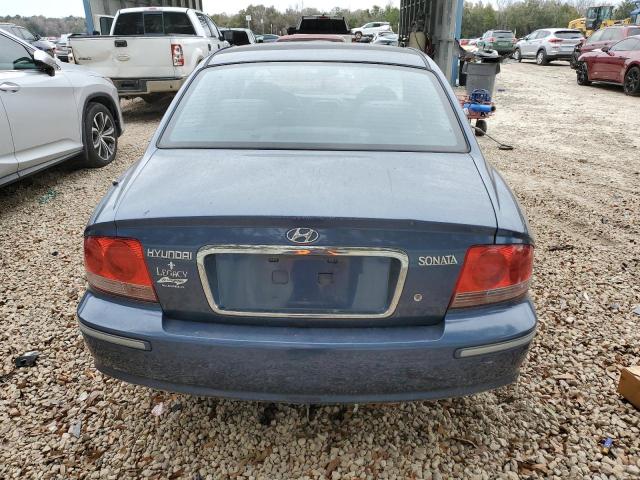 KMHWF35HX5A183011 - 2005 HYUNDAI SONATA GLS BLUE photo 6