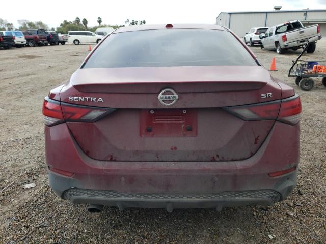 3N1AB8DV5NY221600 - 2022 NISSAN SENTRA SR BURGUNDY photo 6