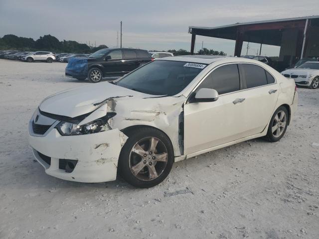 JH4CU2F67AC000035 - 2010 ACURA TSX WHITE photo 1