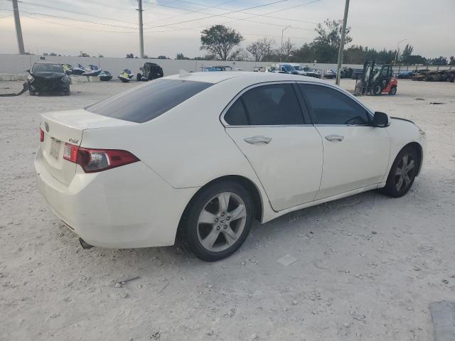 JH4CU2F67AC000035 - 2010 ACURA TSX WHITE photo 3