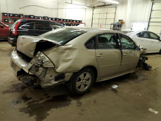 2G1WG5EK1B1309229 - 2011 CHEVROLET IMPALA LT TAN photo 3