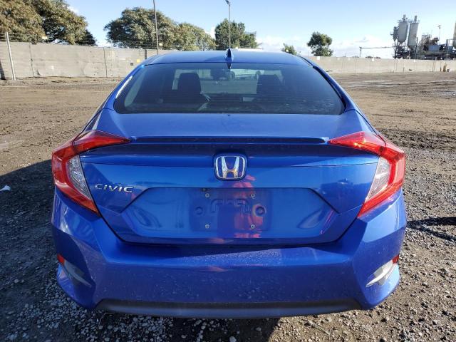 19XFC1F38GE205740 - 2016 HONDA CIVIC EX BLUE photo 6