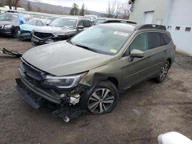 4S4BSANC7J3292415 - 2018 SUBARU OUTBACK 2.5I LIMITED GREEN photo 1