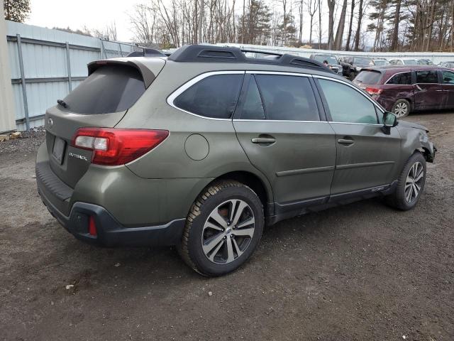 4S4BSANC7J3292415 - 2018 SUBARU OUTBACK 2.5I LIMITED GREEN photo 3