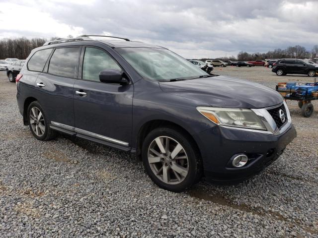 5N1AR2MN7DC613454 - 2013 NISSAN PATHFINDER S GRAY photo 4