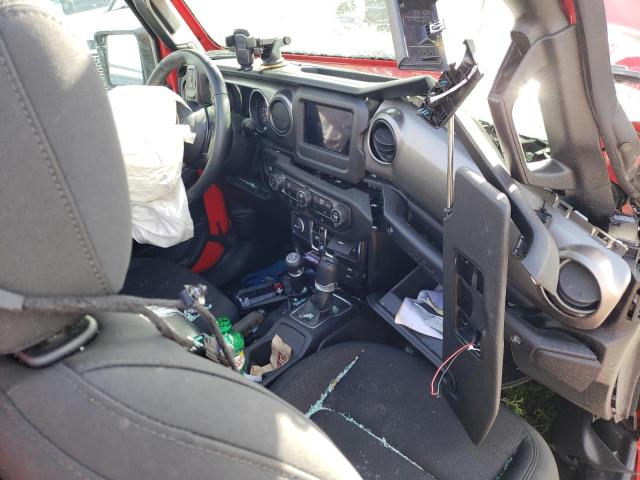 1C4HJXDG7MW552310 - 2021 JEEP WRANGLER U SPORT წითელი ფოტო 8