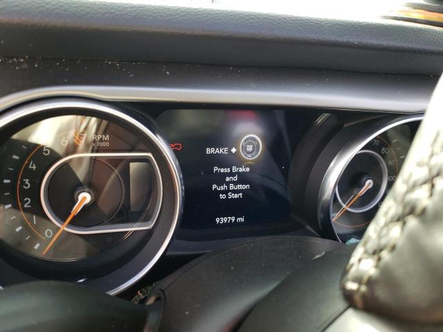 1C4HJXDG7MW552310 - 2021 JEEP WRANGLER U SPORT წითელი ფოტო 9