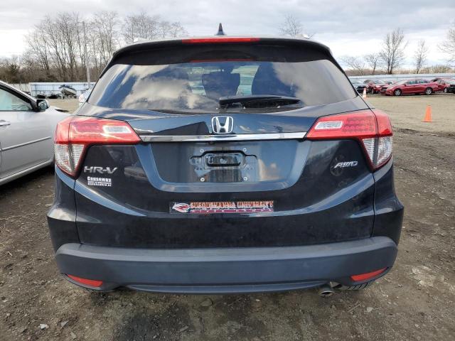 3CZRU6H5XMM735256 - 2021 HONDA HR-V EX BLACK photo 6