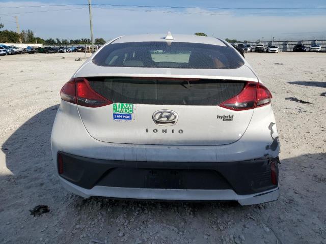 KMHC65LCXMU251729 - 2021 HYUNDAI IONIQ BLUE WHITE photo 6