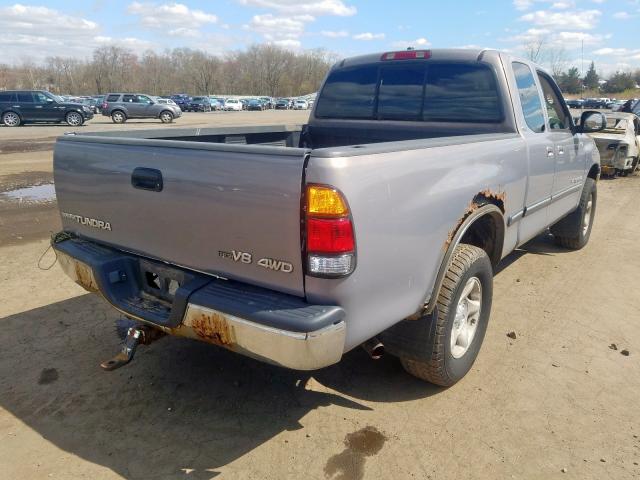 5TBBT44131S171620 - 2001 TOYOTA TUNDRA ACCESS CAB  photo 4