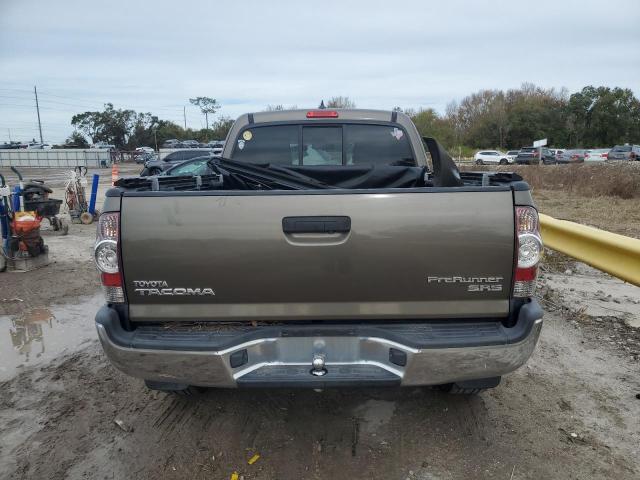 5TFTX4GN9EX035992 - 2014 TOYOTA TACOMA PRERUNNER ACCESS CAB BROWN photo 6