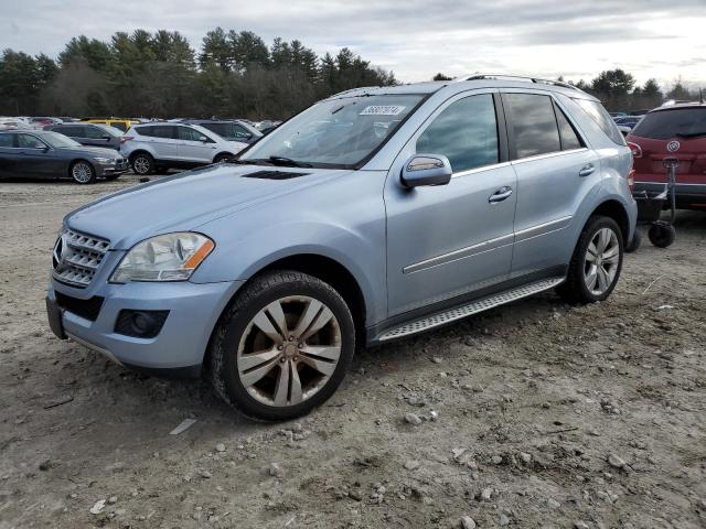 4JGBB8GB4AA533582 - 2010 MERCEDES-BENZ ML 350 4MATIC BLUE photo 1