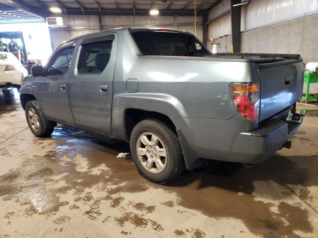 2HJYK16407H524425 - 2007 HONDA RIDGELINE RTS TEAL photo 2