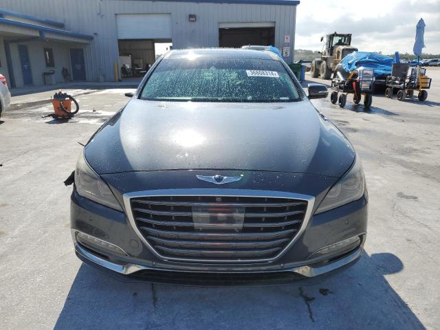 KMHGN4JE5JU279985 - 2018 GENESIS G80 BASE GRAY photo 5