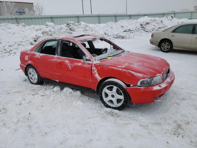 WAUED28D0XA063646 - 1999 AUDI A4 2.8 QUATTRO RED photo 4