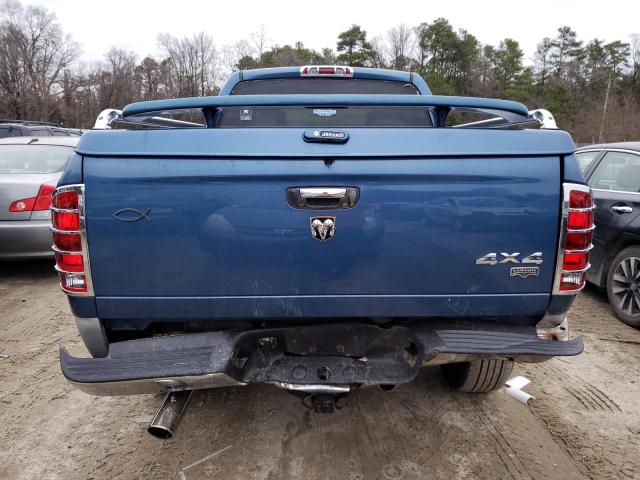 1D7HU18D05S124176 - 2005 DODGE RAM 1500 ST BLUE photo 6