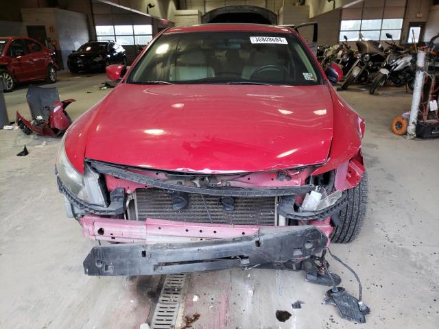 1HGCS2B85BA008289 - 2011 HONDA ACCORD EXL RED photo 5