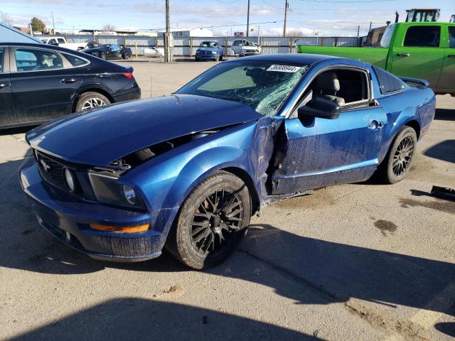 1ZVHT82H185117674 - 2008 FORD MUSTANG GT BLUE photo 1
