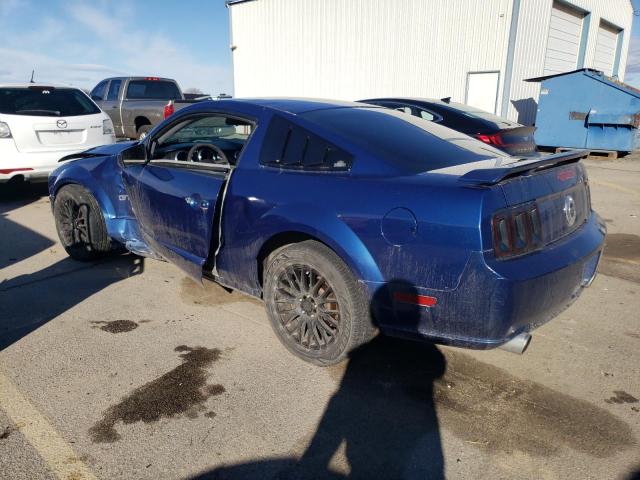 1ZVHT82H185117674 - 2008 FORD MUSTANG GT BLUE photo 2