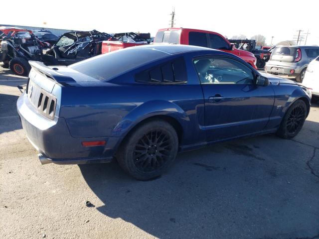 1ZVHT82H185117674 - 2008 FORD MUSTANG GT BLUE photo 3