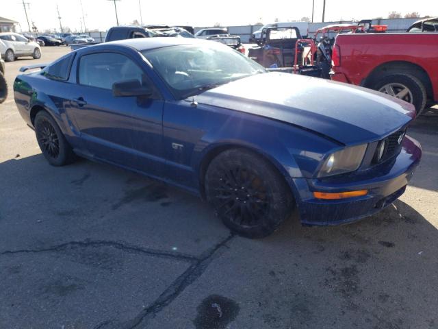 1ZVHT82H185117674 - 2008 FORD MUSTANG GT BLUE photo 4