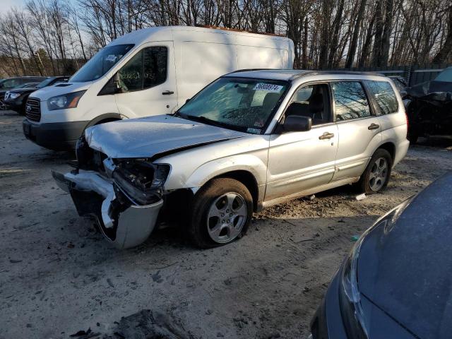 JF1SG65614G703436 - 2004 SUBARU FORESTER 2.5XS ვერცხლისფერი ფოტო 1