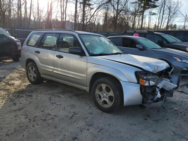 JF1SG65614G703436 - 2004 SUBARU FORESTER 2.5XS SILVER photo 4