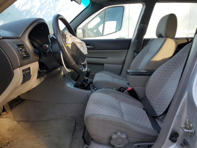 JF1SG65614G703436 - 2004 SUBARU FORESTER 2.5XS ვერცხლისფერი ფოტო 7