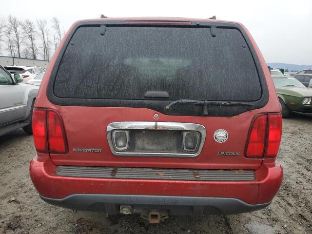 5LMPU28L5WLJ28196 - 1998 LINCOLN NAVIGATOR წითელი ფოტო 6
