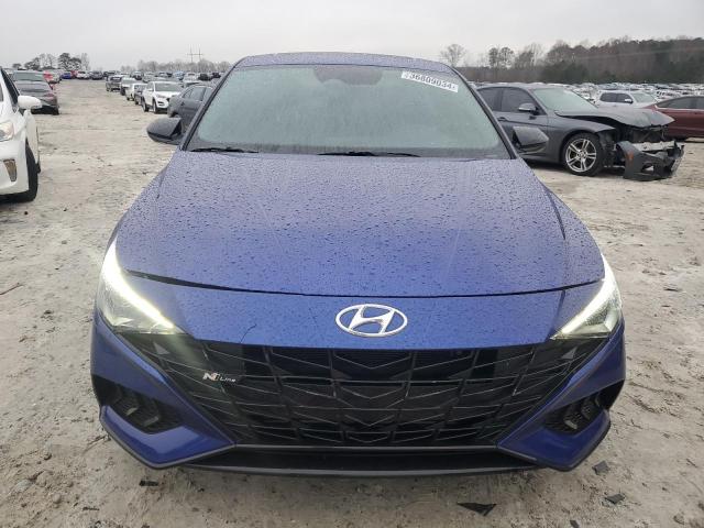 KMHLR4AFXPU406637 - 2023 HYUNDAI ELANTRA N LINE BLUE photo 5