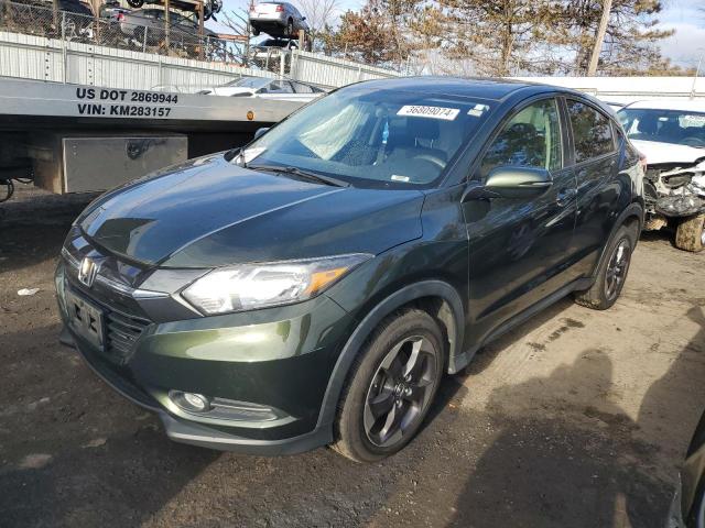 3CZRU6H50JG703684 - 2018 HONDA HR-V EX GREEN photo 1