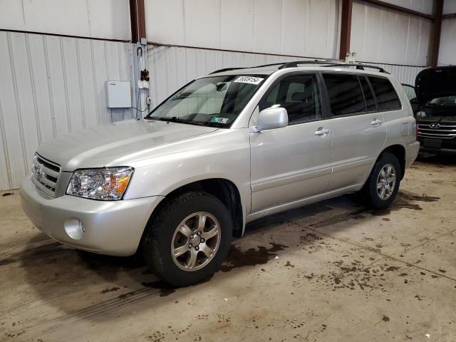 JTEEP21A140019680 - 2004 TOYOTA HIGHLANDER SILVER photo 1