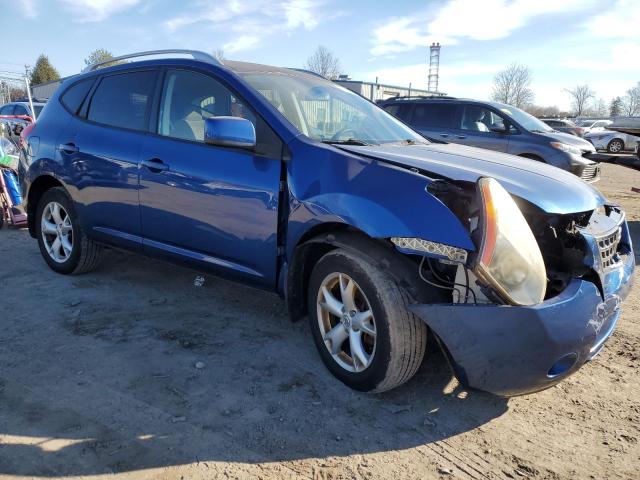 JN8AS58T79W049883 - 2009 NISSAN ROGUE S BLUE photo 4