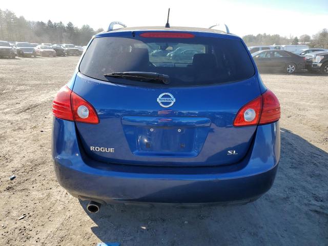 JN8AS58T79W049883 - 2009 NISSAN ROGUE S BLUE photo 6