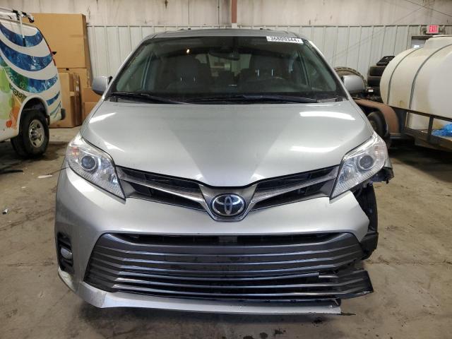 5TDYZ3DC3KS971962 - 2019 TOYOTA SIENNA XLE GRAY photo 5