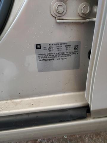 1G11F5SL8FF255954 - 2015 CHEVROLET MALIBU LTZ კრემისფერი ფოტო 13