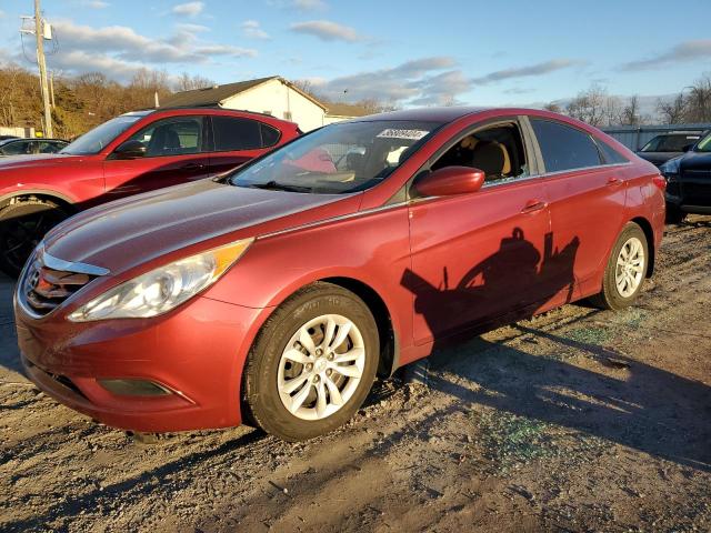 5NPEB4AC8CH364741 - 2012 HYUNDAI SONATA GLS RED photo 1