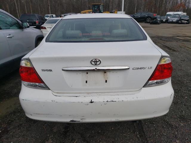 4T1BE32K16U742589 - 2006 TOYOTA CAMRY LE WHITE photo 6