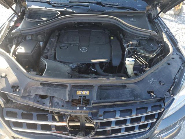 4JGDA5HB8DA249224 - 2013 MERCEDES-BENZ ML 350 4MATIC GRAY photo 12