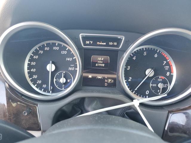 4JGDA5HB8DA249224 - 2013 MERCEDES-BENZ ML 350 4MATIC GRAY photo 9