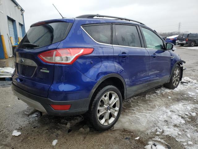 1FMCU0HX0DUB56343 - 2013 FORD ESCAPE SEL BLUE photo 3