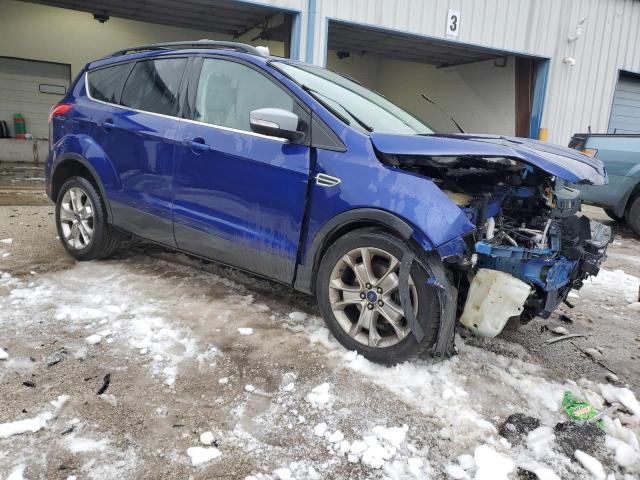 1FMCU0HX0DUB56343 - 2013 FORD ESCAPE SEL BLUE photo 4