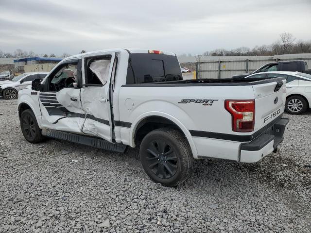 1FTEW1EP3LFB07335 - 2020 FORD F150 SUPERCREW WHITE photo 2