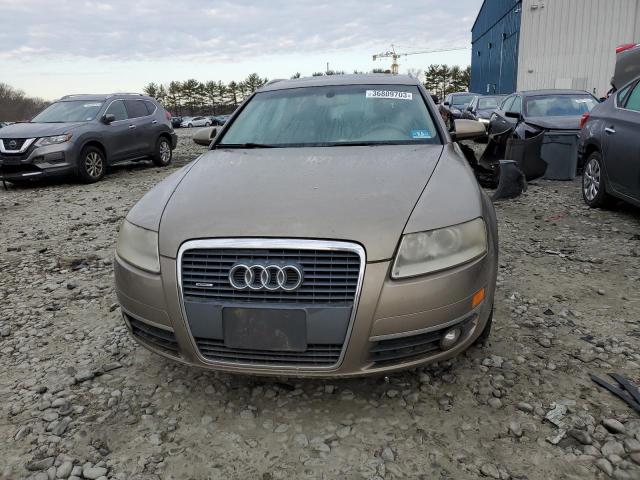 WAUKH74F26N117984 - 2006 AUDI A6 AVANT QUATTRO TAN photo 5