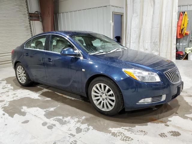 W04GN5EC1B1094588 - 2011 BUICK REGAL CXL BLUE photo 4