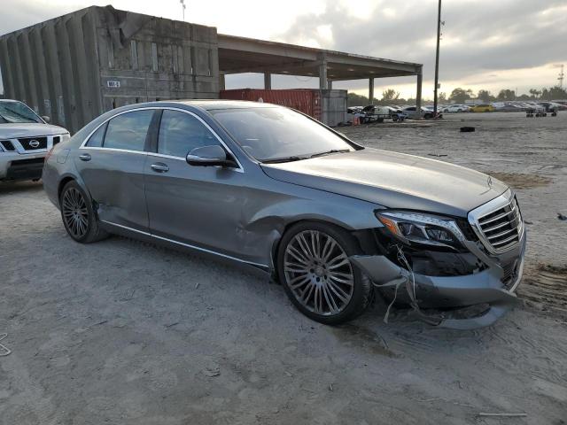 WDDUG8CB8FA159642 - 2015 MERCEDES-BENZ S 550 GRAY photo 4