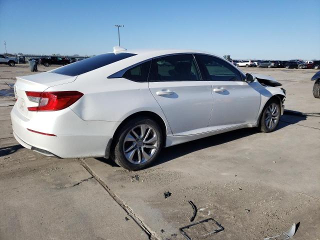 1HGCV1F15KA157607 - 2019 HONDA ACCORD LX WHITE photo 3