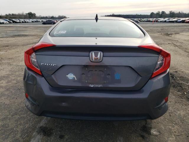 2HGFC2F83HH501967 - 2017 HONDA CIVIC EX GRAY photo 6