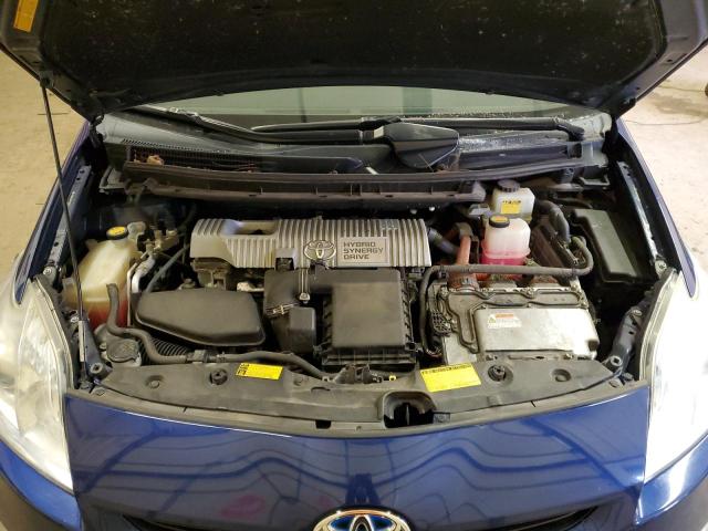 JTDKN3DU9A0073930 - 2010 TOYOTA PRIUS BLUE photo 11